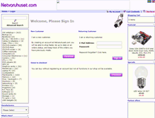 Tablet Screenshot of netvaruhuset.com